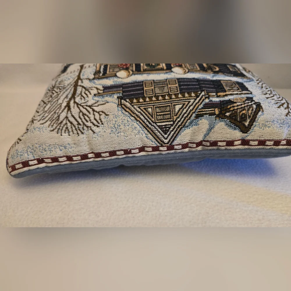 Winter Wonderland Snowman Pillow